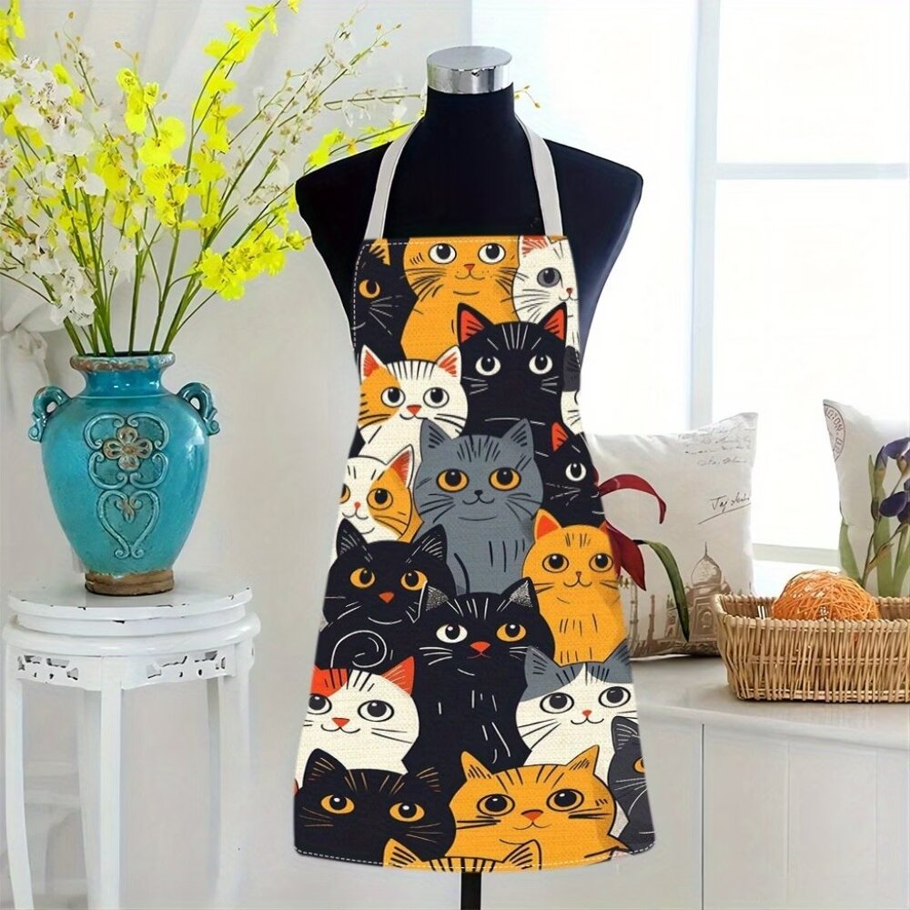Lots of Kitty Cat Helpers‎ Apron (BRAND-NEW & SO CUTE!)